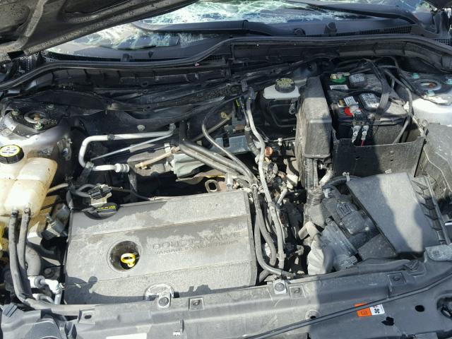 JM1BL1UF6C1528998 - 2012 MAZDA 3 I GRAY photo 7