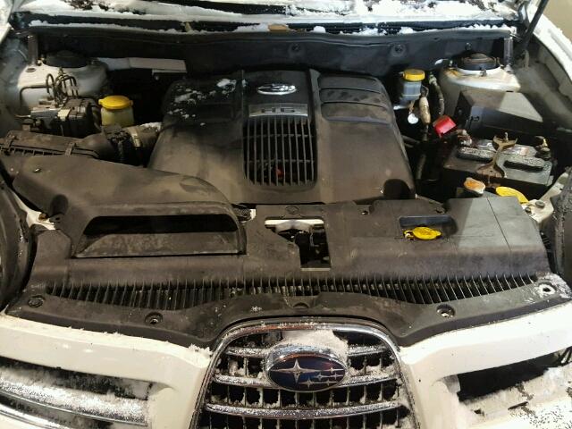 4S4WX82C164420312 - 2006 SUBARU B9 TRIBECA WHITE photo 7