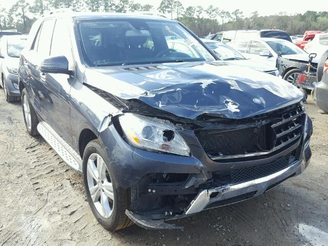 4JGDA5JB5DA160107 - 2013 MERCEDES-BENZ ML 350 GRAY photo 1