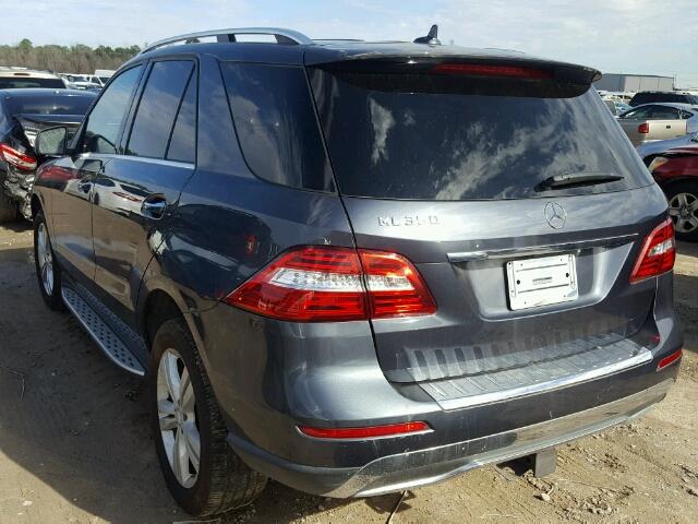 4JGDA5JB5DA160107 - 2013 MERCEDES-BENZ ML 350 GRAY photo 3