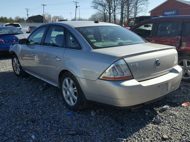 1MEHM42W18G619630 - 2008 MERCURY SABLE PREM SILVER photo 3