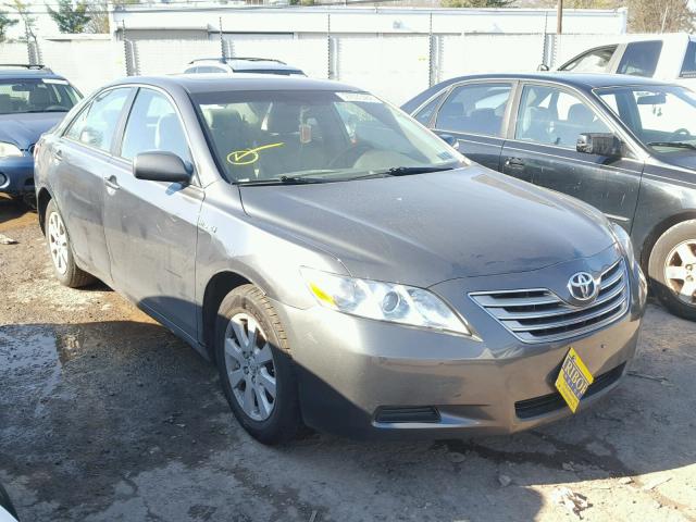 4T1BB46K78U046010 - 2008 TOYOTA CAMRY HYBR GRAY photo 1