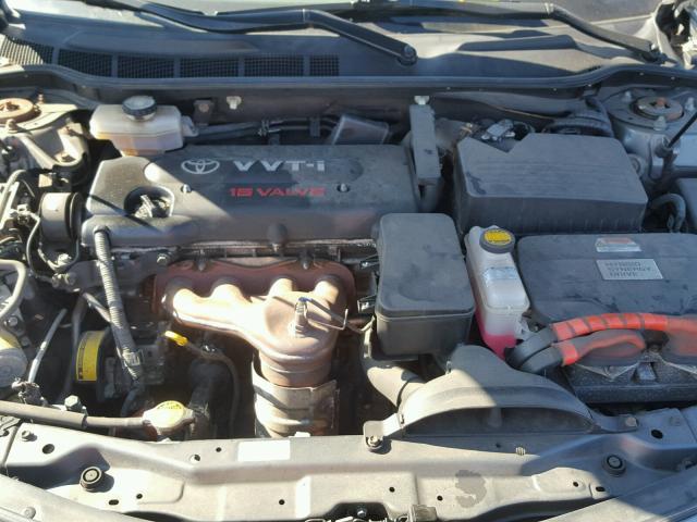 4T1BB46K78U046010 - 2008 TOYOTA CAMRY HYBR GRAY photo 7