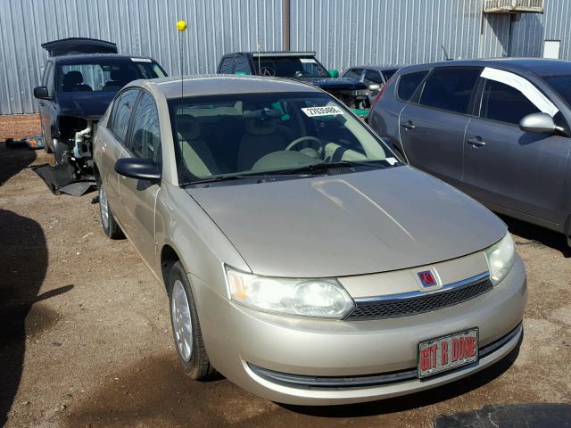 1G8AJ52F64Z132787 - 2004 SATURN ION LEVEL TAN photo 1