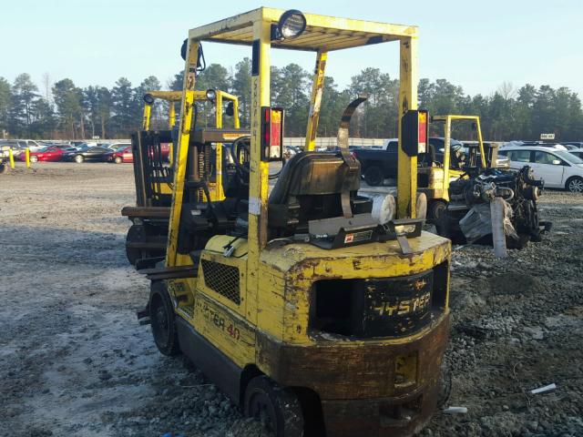 D187V18550X - 2000 HYST FORKLIFT YELLOW photo 3