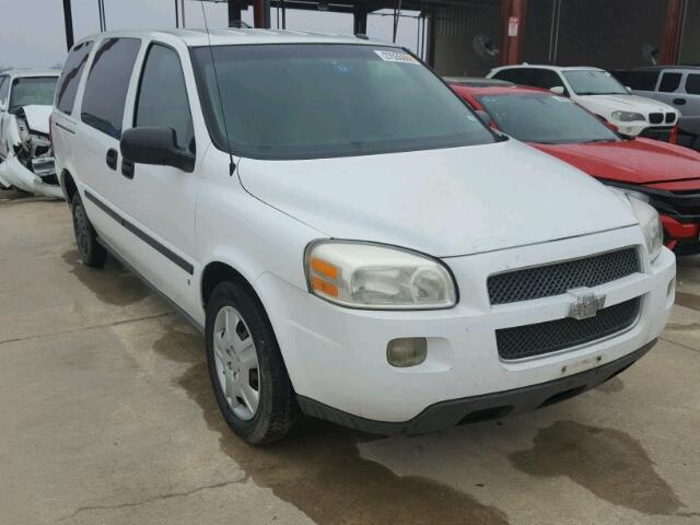 1GNDV23W47D138455 - 2007 CHEVROLET UPLANDER L WHITE photo 1