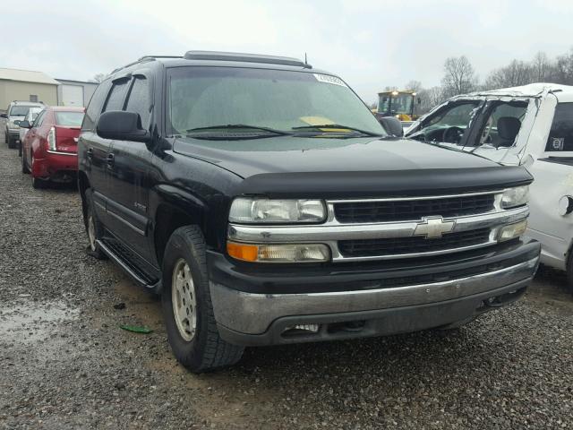 1GNEC13Z52J307603 - 2002 CHEVROLET TAHOE C150 BLACK photo 1