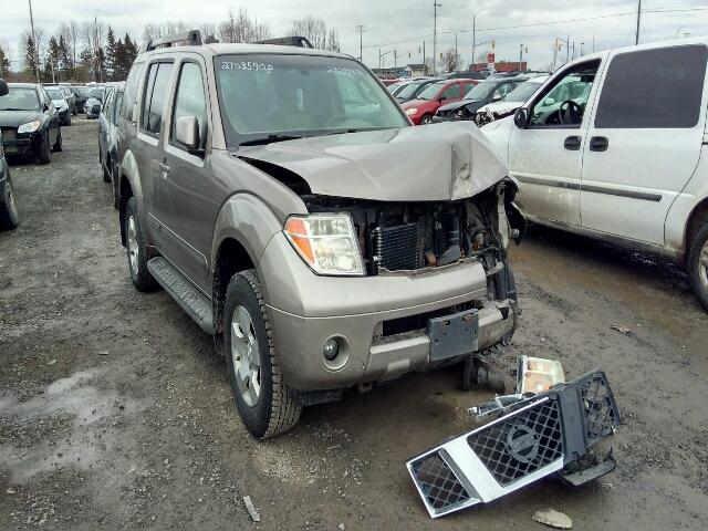 5N1AR18W67C610840 - 2007 NISSAN PATHFINDER BROWN photo 1