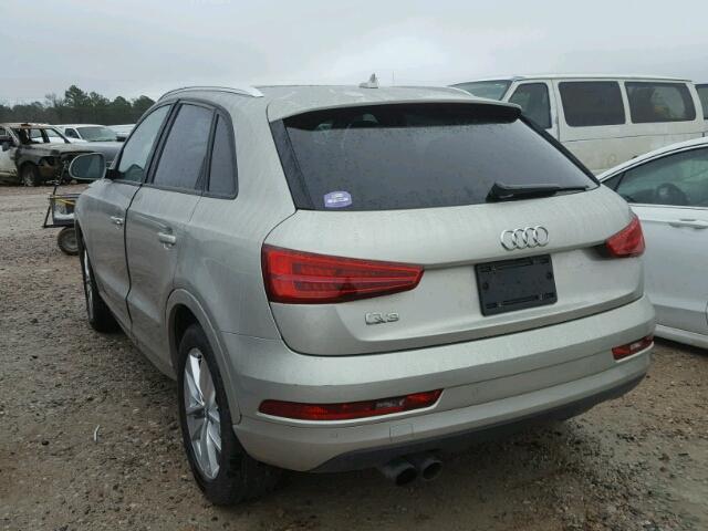 WA1BCCFS2HR003879 - 2017 AUDI Q3 PREMIUM GRAY photo 3