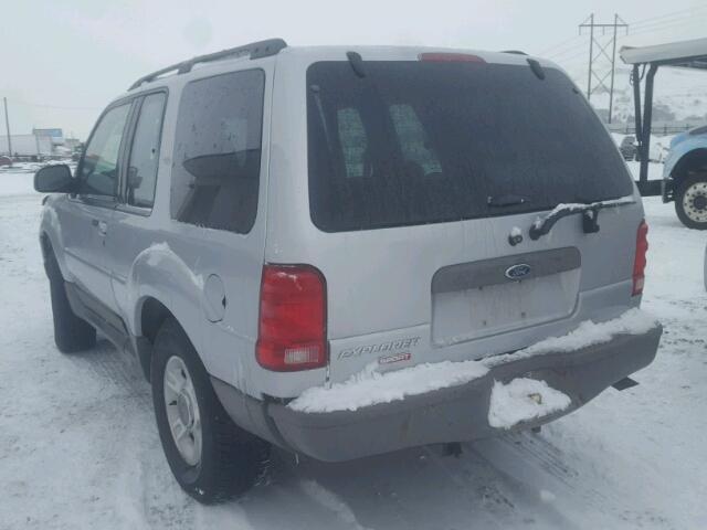 1FMCU70E31UB81493 - 2001 FORD EXPLORER S SILVER photo 3