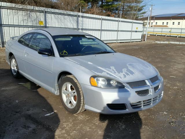 4B3AG42G84E031488 - 2004 DODGE STRATUS SX SILVER photo 1