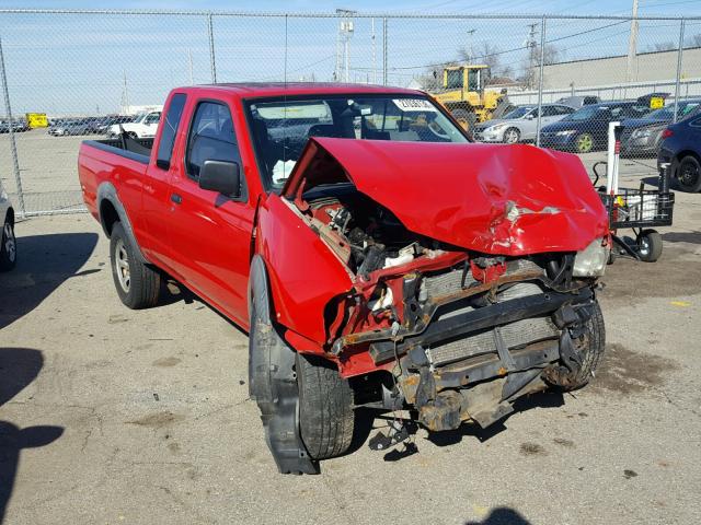 1N6DD26T73C460436 - 2003 NISSAN FRONTIER K RED photo 1