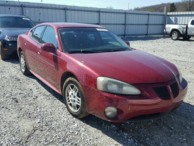 2G2WP522741287076 - 2004 PONTIAC GRAND PRIX RED photo 1