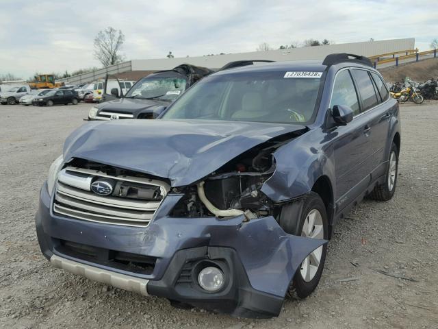 4S4BRBLC2D3215945 - 2013 SUBARU OUTBACK 2. BLUE photo 2