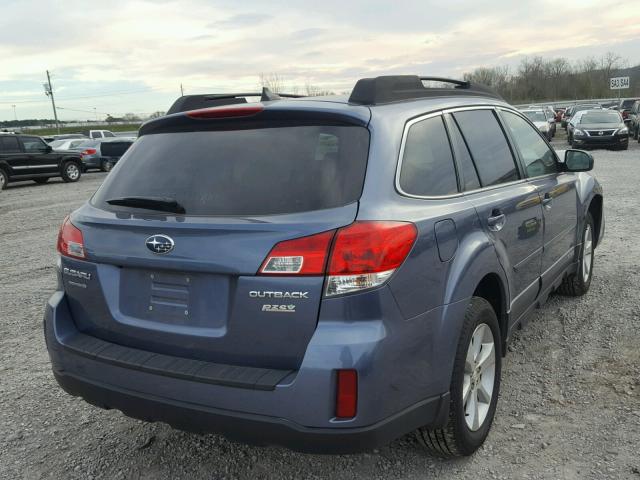 4S4BRBLC2D3215945 - 2013 SUBARU OUTBACK 2. BLUE photo 4