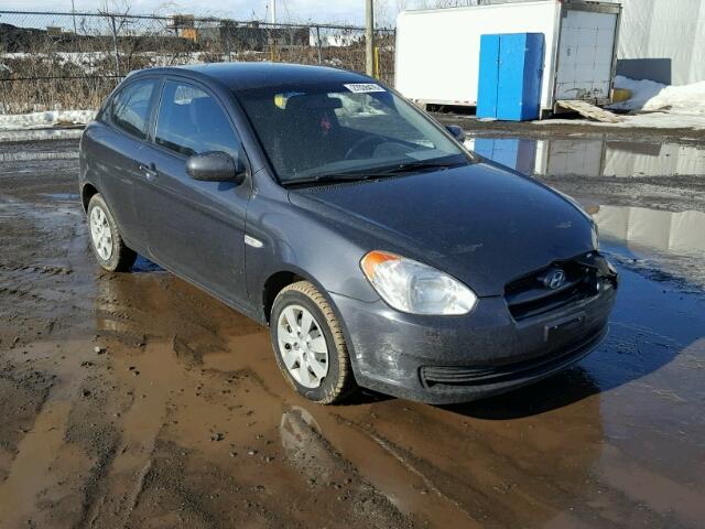 KMHCN3BC0AU170856 - 2010 HYUNDAI ACCENT SE GRAY photo 1