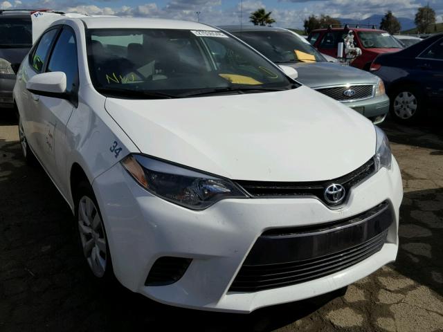 5YFBURHE8GP530234 - 2016 TOYOTA COROLLA L WHITE photo 1