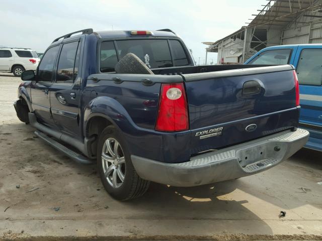 1FMZU67K24UA62371 - 2004 FORD EXPLORER S BLUE photo 3