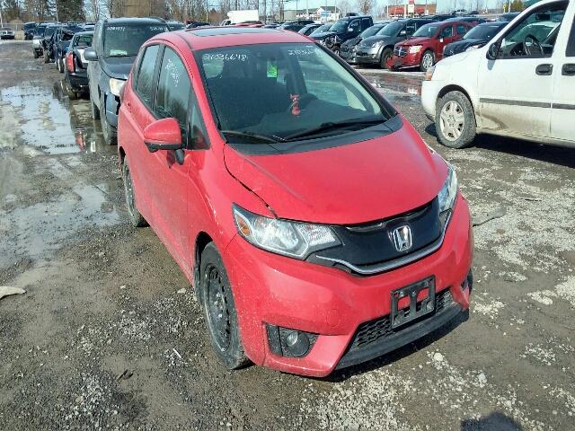 3HGGK5G82FM110203 - 2015 HONDA FIT EX RED photo 1