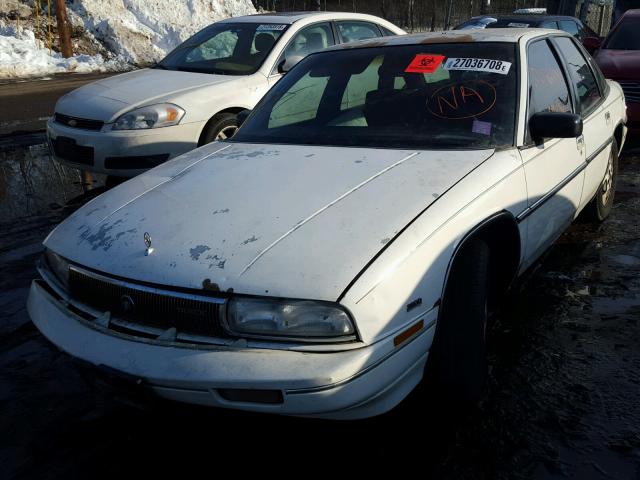 2G4WB54L5M1414032 - 1991 BUICK REGAL CUST WHITE photo 2