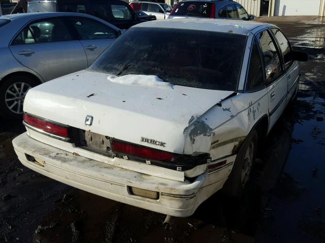 2G4WB54L5M1414032 - 1991 BUICK REGAL CUST WHITE photo 4