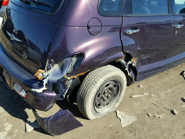 3C4FY48B15T525479 - 2005 CHRYSLER PT CRUISER PURPLE photo 9