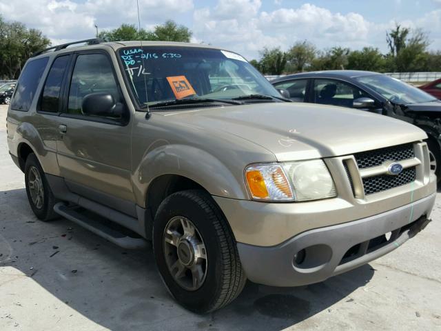 1FMYU60EX3UC13665 - 2003 FORD EXPLORER S GOLD photo 1