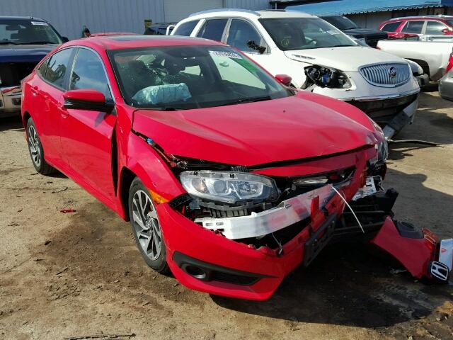 2HGFC2F8XGH501270 - 2016 HONDA CIVIC EX RED photo 1