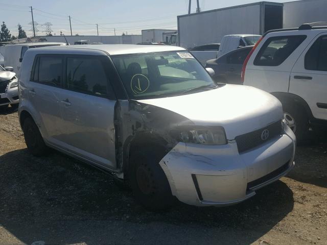 JTLKE50EX81035481 - 2008 TOYOTA SCION XB SILVER photo 1