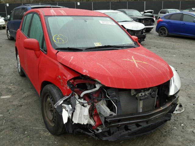 3N1BC1CP2CL368494 - 2012 NISSAN VERSA S RED photo 9