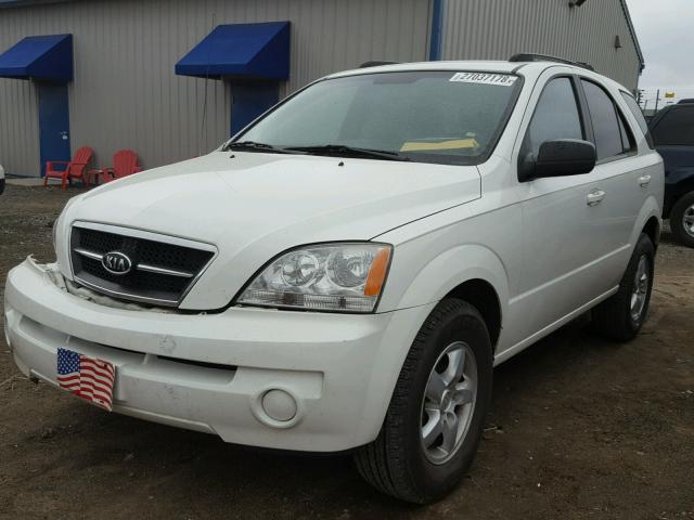 KNDJC733565599080 - 2006 KIA SORENTO EX WHITE photo 2