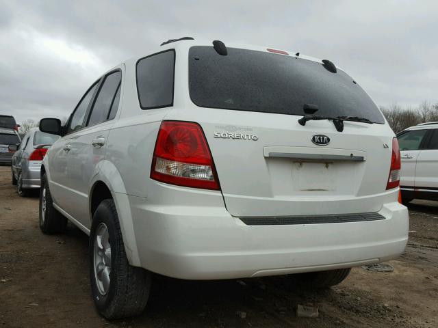 KNDJC733565599080 - 2006 KIA SORENTO EX WHITE photo 3