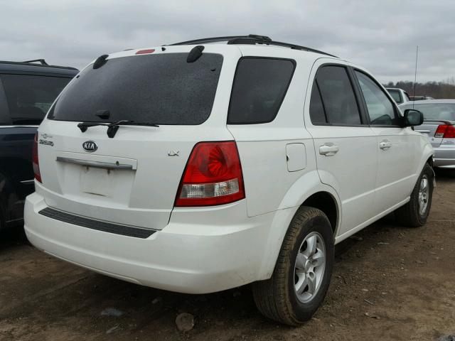 KNDJC733565599080 - 2006 KIA SORENTO EX WHITE photo 4