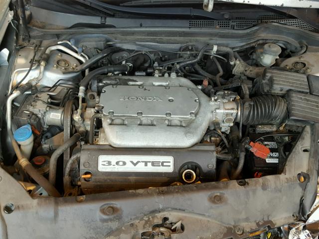 1HGCM82615A006393 - 2005 HONDA ACCORD EX SILVER photo 7