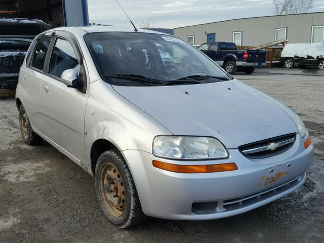 KL1TD66688B026031 - 2008 CHEVROLET AVEO BASE فضي صورة 1