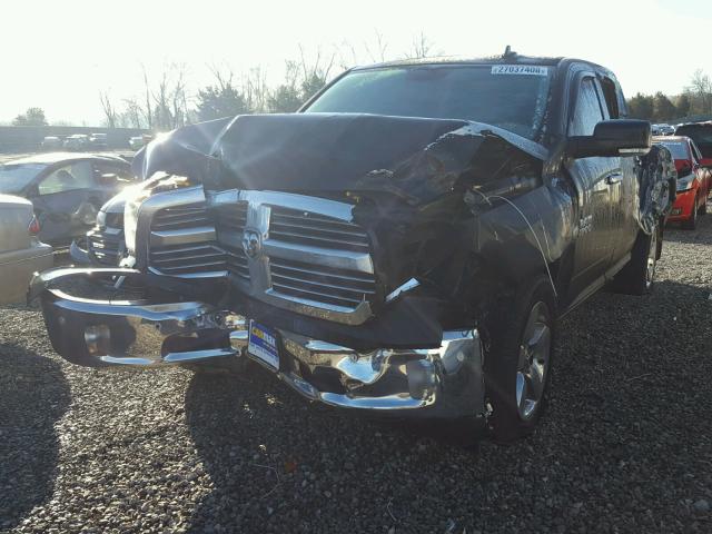 3C6RR7LT1GG272033 - 2016 RAM 1500 SLT BLACK photo 2