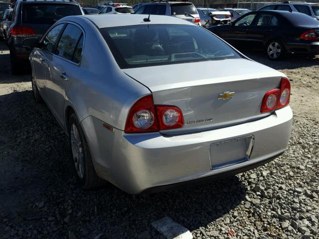 1G1ZE5E10BF366198 - 2011 CHEVROLET MALIBU LTZ SILVER photo 3