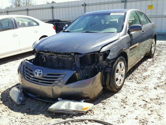 4T1BE46K68U212122 - 2008 TOYOTA CAMRY CE CHARCOAL photo 2