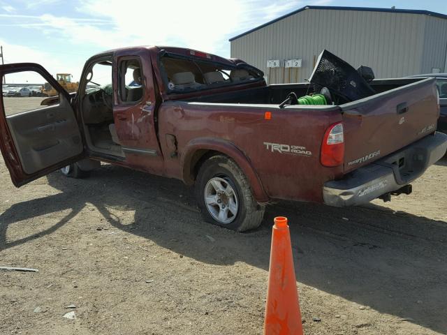 5TBBT44116S479683 - 2006 TOYOTA TUNDRA ACC MAROON photo 3