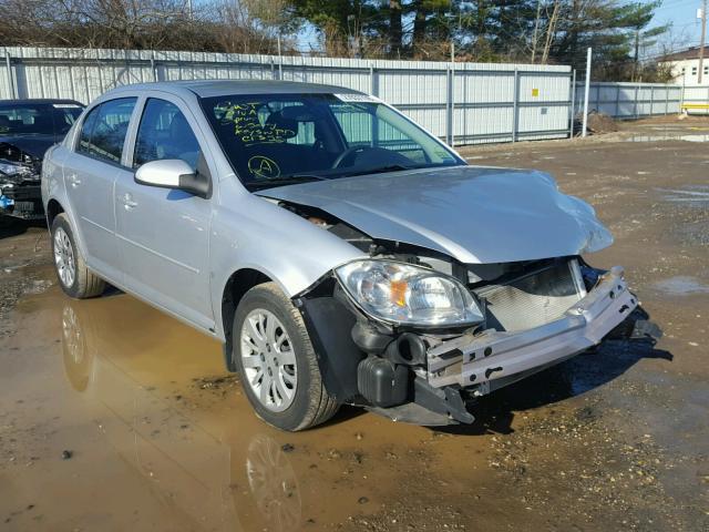 1G1AT58H197181545 - 2009 CHEVROLET COBALT LT SILVER photo 1