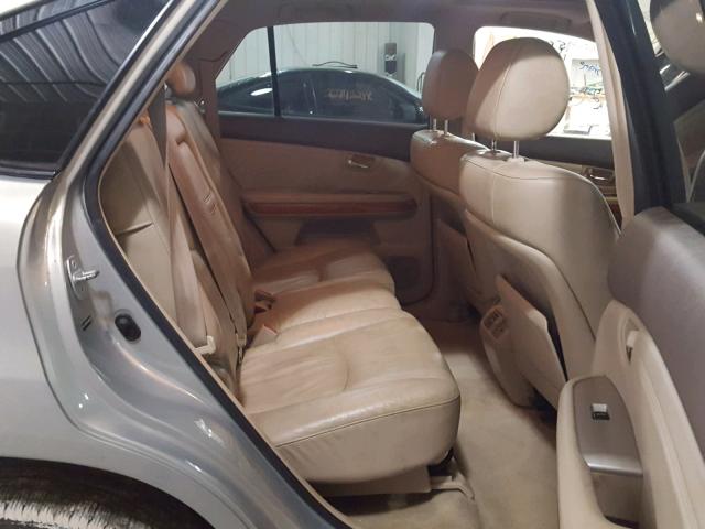 JTJHA31U640036734 - 2004 LEXUS RX 330 GOLD photo 6