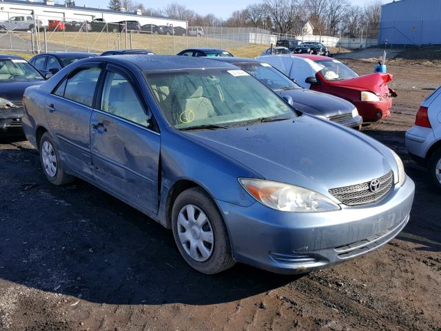 4T1BE32K54U833037 - 2004 TOYOTA CAMRY LE BLUE photo 1