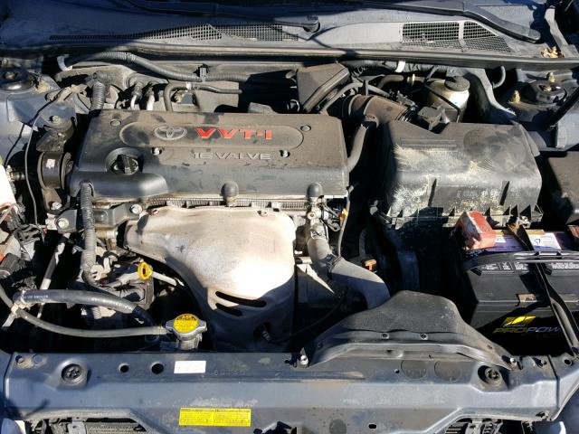 4T1BE32K54U833037 - 2004 TOYOTA CAMRY LE BLUE photo 7