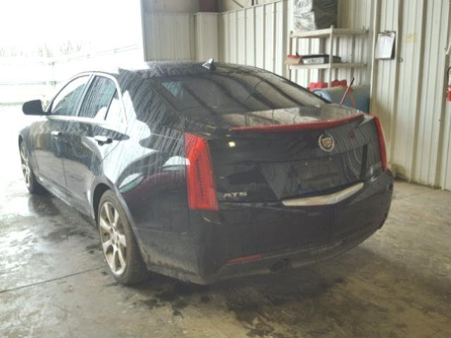 1G6AB5RA5D0127519 - 2013 CADILLAC ATS LUXURY BLACK photo 3