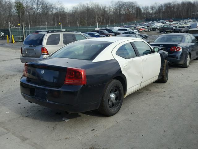 2B3KA43H46H328736 - 2006 DODGE CHARGER SE TWO TONE photo 4