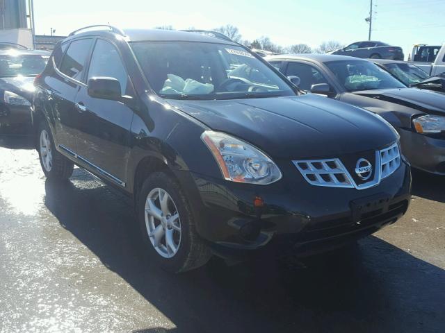 JN8AS5MV1BW684644 - 2011 NISSAN ROGUE S BLACK photo 1