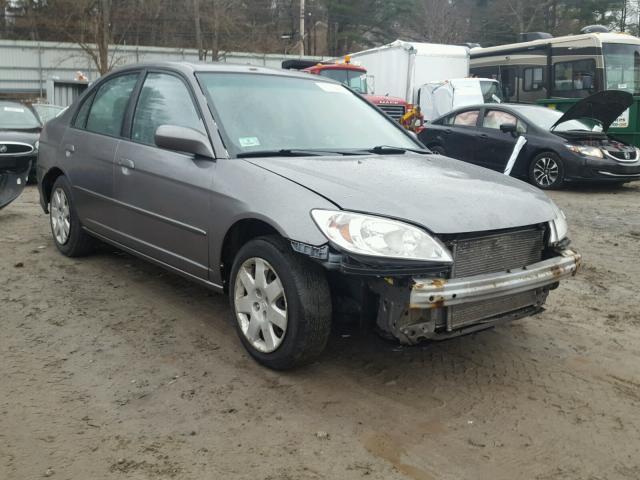 2HGES267X5H509047 - 2005 HONDA CIVIC EX ნაცრისფერი ფოტო 1