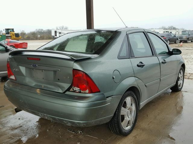 1FAFP38Z94W187919 - 2004 FORD FOCUS ZTS GREEN photo 4