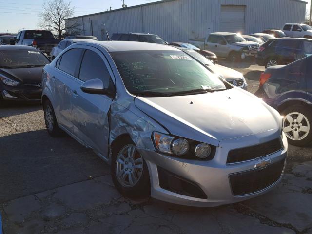 1G1JC5SH2D4248155 - 2013 CHEVROLET SONIC LT SILVER photo 1