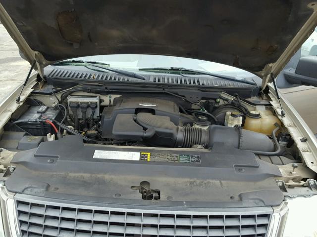 1FMPU15L63LB67053 - 2003 FORD EXPEDITION TAN photo 7